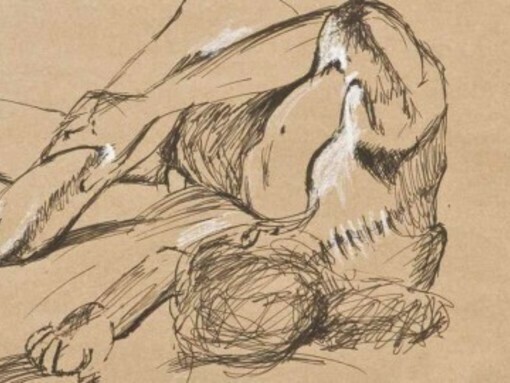 Simona Liberati, Untitled, pen on paper, cm 37x60