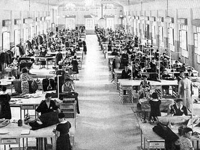 Una sartoria d'altri tempi