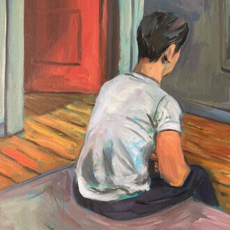 Marcus Dunn, Not dark yet, 2023. Courtesy of Tracey Morgan Gallery