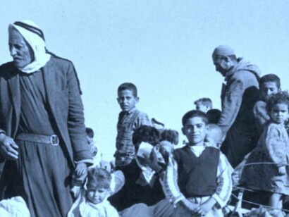 Refugiados palestinos, años cuarenta