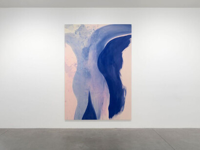 Rita Ackermann, Exhibition view. Courtesy of Hauser & Wirth