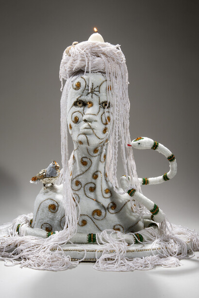 Damballah Spirit Head