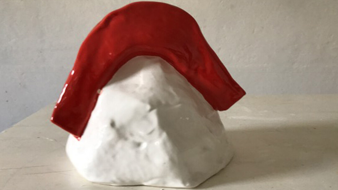 Tristano di Robilant, Campana bianca e rossa. Courtesy of galleria Maurizio Nobile