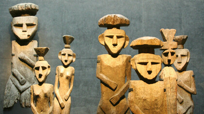 Arte mapuche en el Museo chileno de arte precolombino
