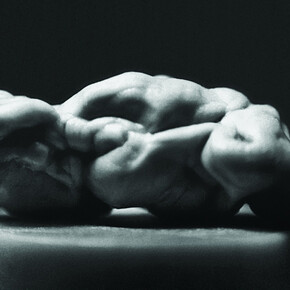 Maurizio Mercuri, Cicles, 1993-2019, foto di una gomma masticata, cm 200 x 150; courtesy l’artista