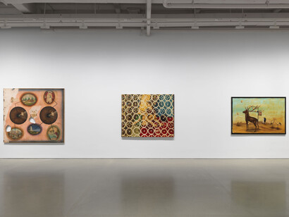 Julio Galán, vista de exhibición. Cortesía de Luhring Augustine