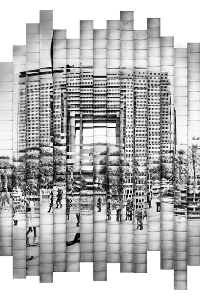 Andrés Denegri, National congress of Chile (detail), 2025. Courtesy of Rolf Art
