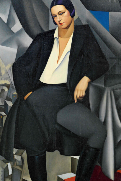 Tamara de Lempicka, Herzogin de la salle de Rochemaure, 1925. Mit freundlicher Genehmigung des Unteren Belvedere