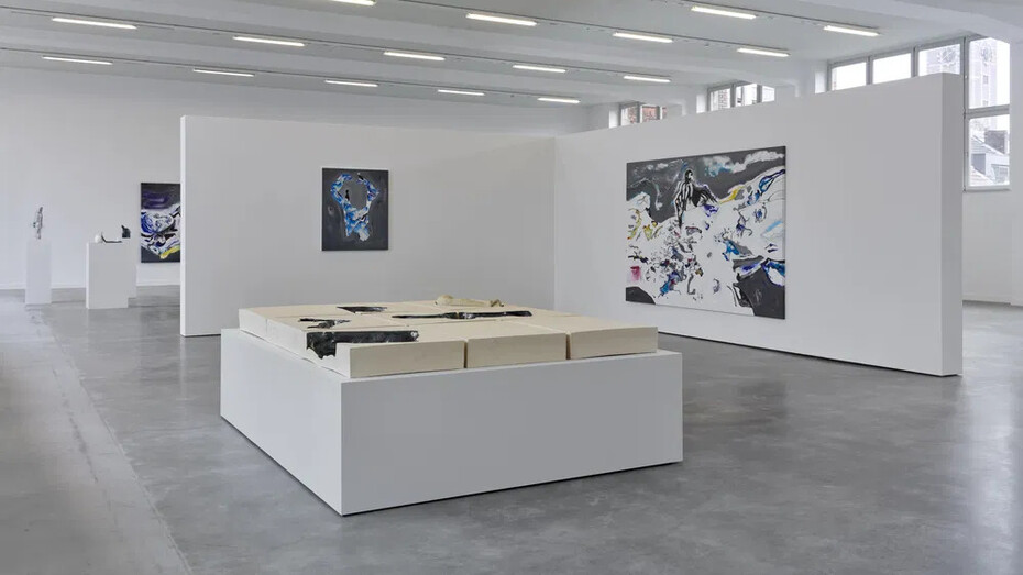 Grace Schwindt, A history of touch, vue d’exposition. Avec l’aimable autorisation du M-Museum Leuven