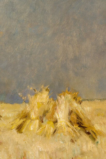 Jean-Pierre Beckius, Meules foin, 1937. Courtoisie de la Villa Vauban