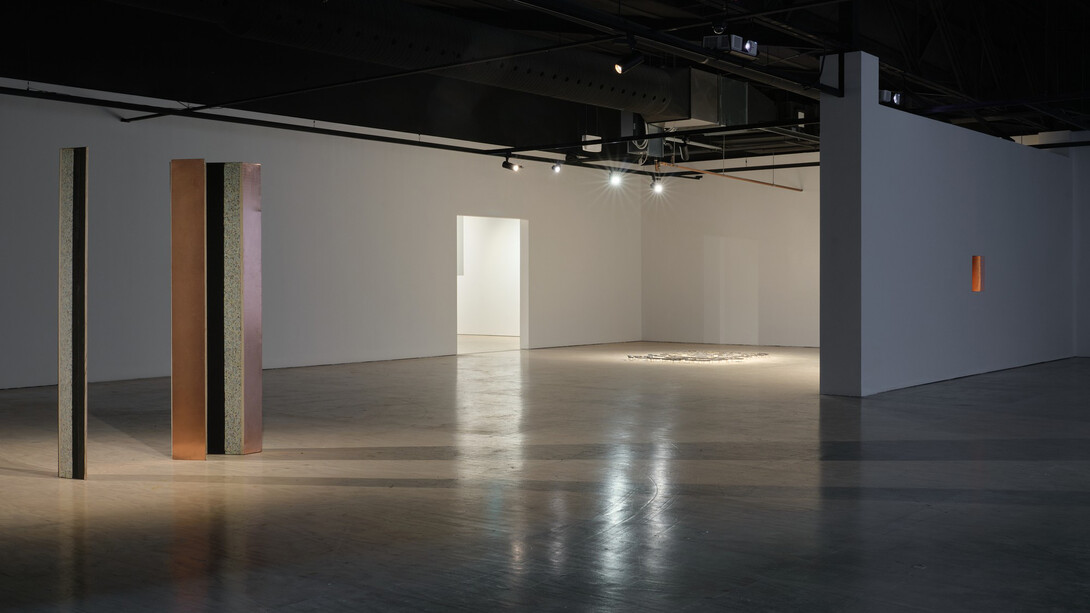 Sonya Lacey, Eveningness, exhibition view. Courtesy of Whangārei Art Museum