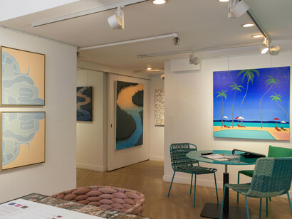 Various artists, The joy of being, exhibition view. Courtesy of Space Gallery