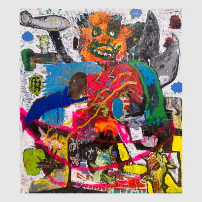 Untitled (Puen no das Vuelta ni na tu! Or, Look, Just an Odyssey Pero del Canpo Claro), 2023. Courtesy of Allouche Gallery
