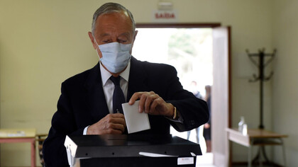 Marcelo Rebelo de Sousa, current president of Portugal, since 9 March 2016