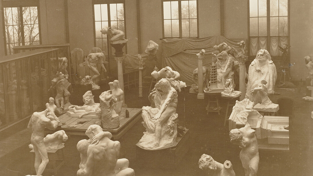 Jacques-Ernest Bulloz (1858–1942), Vue d’ensemble de Pavillon de l’Alma à Meudon, 1904–1905, épreuve gélatino
argentique, H. 28,80 L. 38,90 cm Ph. 966