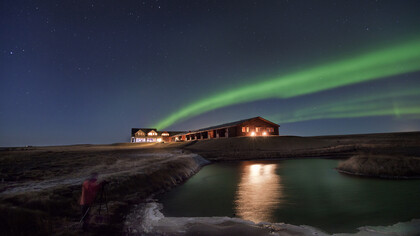 Northern lights at Rangá