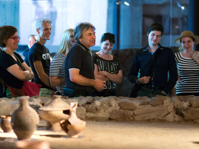 Archaeological park Emona, exhibition view. Courtesy of City Museum of Ljubljana