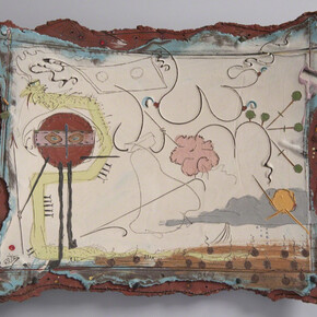 Don Reitz, I Go Without Fear , 1984. Courtesy of Lacoste Gallery