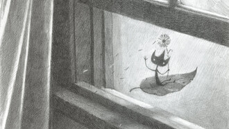 Hubiera preferido no ser yo quien lo volvió a encontrar ese otro día. Ilustración de Shaun Tan, Eric se va, 2007
