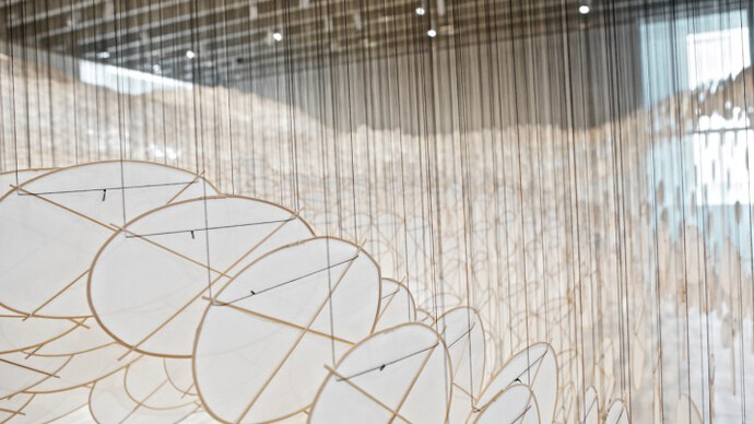 Jacob Hashimoto. Courtesy of Crow Collection