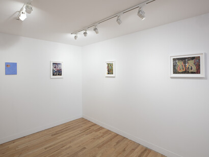 Middle Ground, featuring Jen DeLuna, Ray Hwang, Soobin Jeon, and Rochelle Voyles, 2023, installation view. Courtesy of 81 Leonard Gallery, NYC