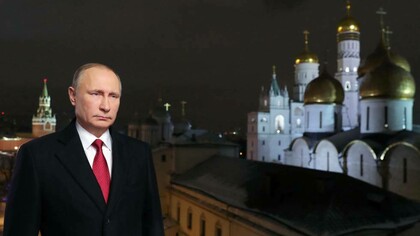 Putin en su mensaje televisado de Año Nuevo