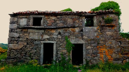Una antigua casa gallega