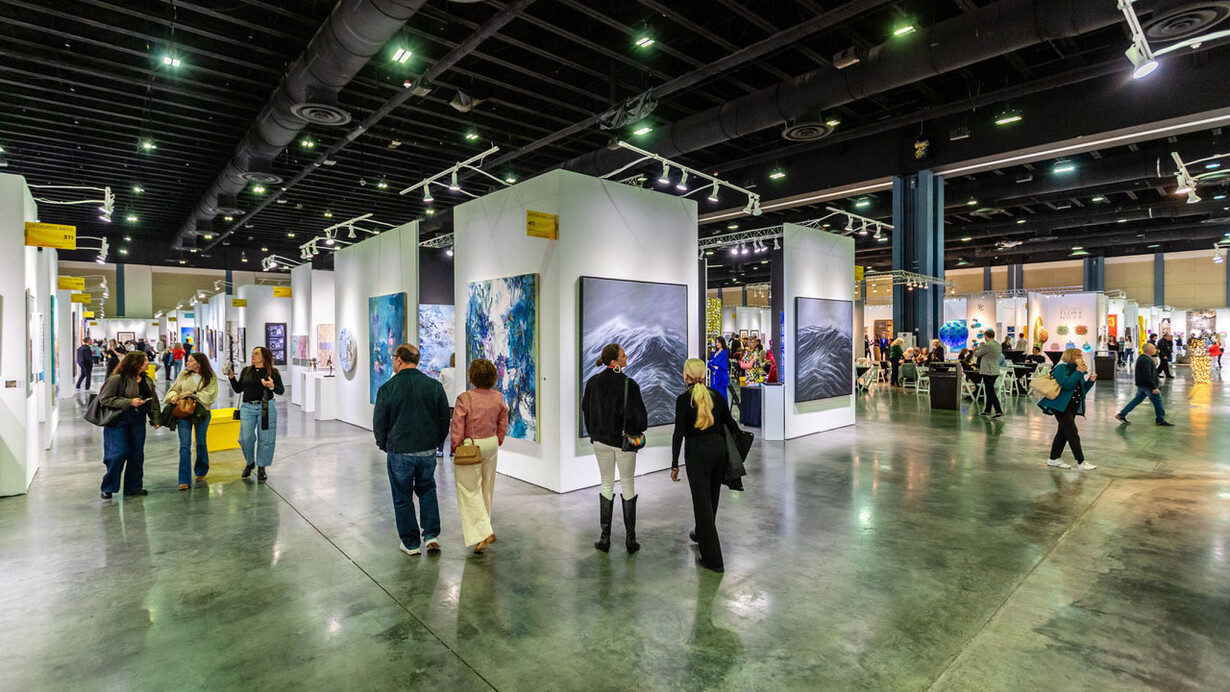 Art Palm Beach, exhibition view, past edition. Courtesy of Art Palm Beach