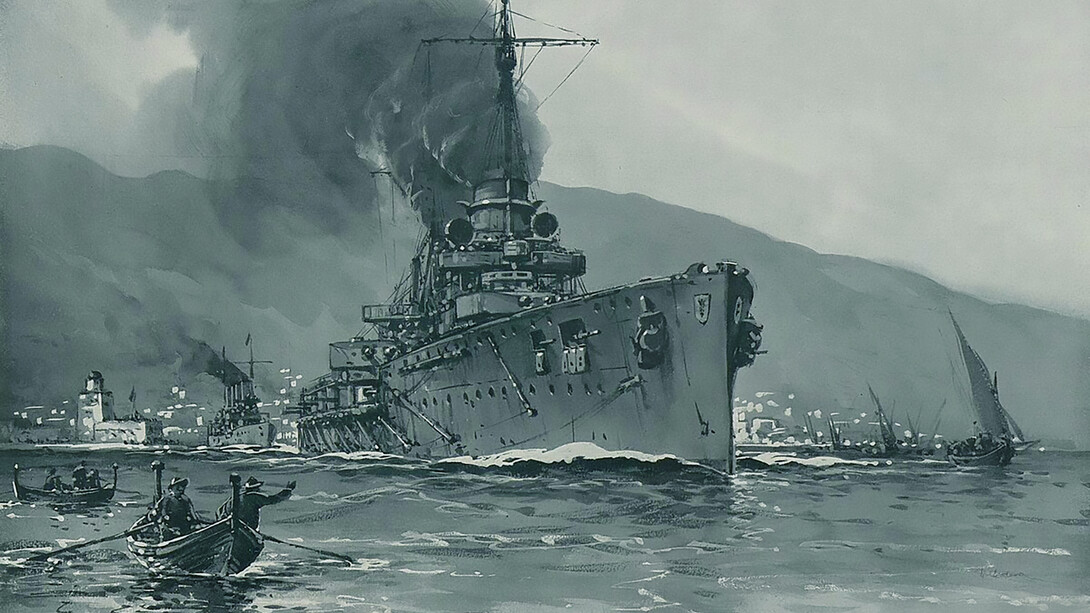 SMS Goeben was the last surviving battlecruiser built by the Imperial German Navy and the only one to receive a NATO hull number