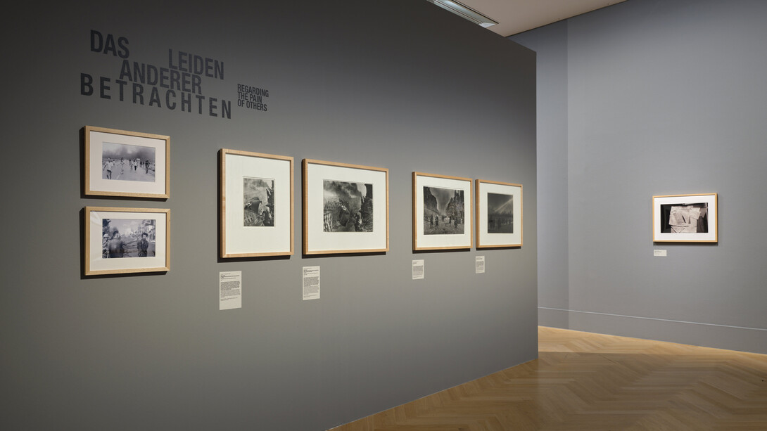 Susan Sontag, Sehen und gesehen werden, ausstellungsansicht. Mit freundlicher genehmigung der Bundeskunsthalle