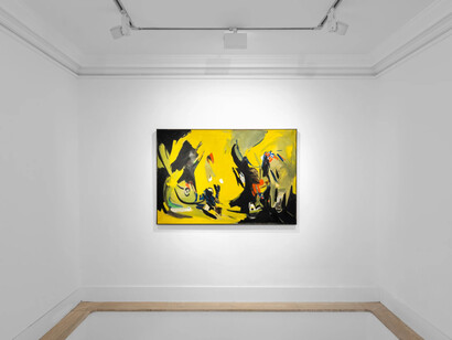 Lilly Fenichel, Against the grain, exhibition view. Courtesy of Gazelli Art House