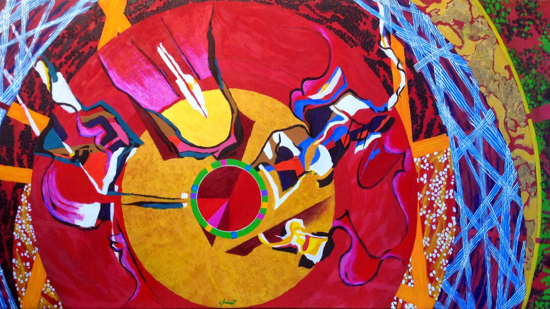 Uno de los trabajos recientes del artista chileno Israel Fraiman