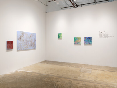 Various artists, Overgrowth, exhibition view. Courtesy of Erin Cluley Gallery