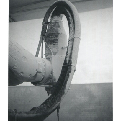 Sergio Breviario, Marmo umido, 2014, polaroid fuji film, 8,5 x 10,8 cm