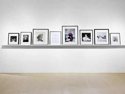 Various artists, Becoming Marilyn, exhibition view. Courtesy of Staley-Wise Gallery