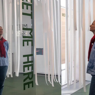 Meet me here, exhibition view. Courtesy of Danish Architecture Center