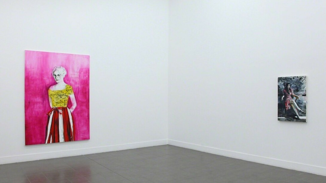 Raffi Kalenderian, Green River, Exhibition view. Courtesy of Brand New Gallery