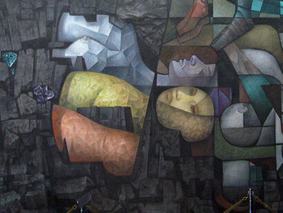Jorge González Camarena, Presencia de América Latina (detalle), 1964-1965
