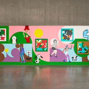 Ad Minoliti, Manifestación pluriversal, exhibition view. Courtesy of Contemporary Art Museum 