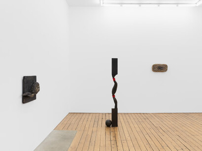 Anderson Borba, Secret ceremony, exhibition view. Courtesy of The Approach Gallery