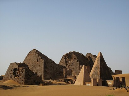 Meroe, Sudan. Sito archeologico