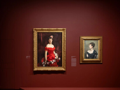 John Singer Sargent, Dazzling Paris, exhibition view. Courtesy of Musée d’Orsay