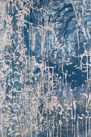 Diana Al-Hadid, Allegory of spring in a midnight moment, 2024. Courtesy of Berggruen Gallery