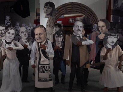 William Kentridge, Oh to Believe in Another World, 2022, 5 channel film installation; 15 min. Copyright: William Kentridge. Courtesy of the artist and Marian Goodman Gallery