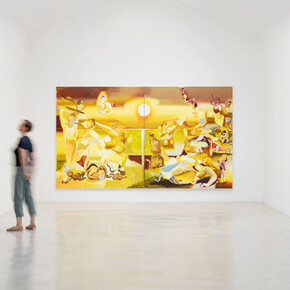 Katherina Olschbaur, Sweet expulsion, vue d'exposition. Avec l'aimable autorisation de la Galerie Perrotin