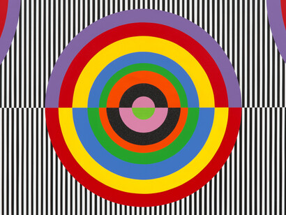 Rico Gatson, Untitled (above/below), 2024. Courtesy of the artist and Miles McEnery Gallery