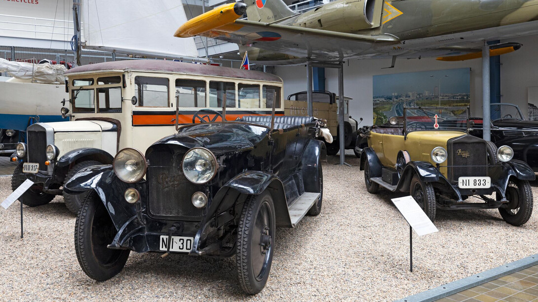 A life dedicated to Pragas. A tribute to Emil Příhoda, exhibition view. Courtesy of Národní technické muzeum