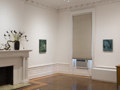 Sophia Huitema, Prussian blue, exhibition view. Courtesy of Harper’s Apartment
