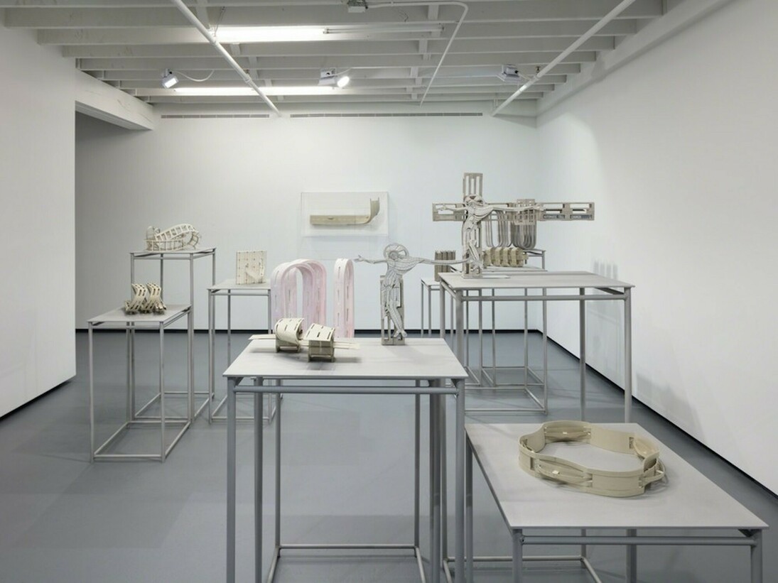 Thomas Bayrle, Exhibition view. Courtesy of The Institute of Contemporary Art