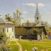 Moscow through the ages. Courtesy of Tretyakov Gallery